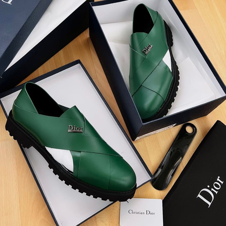 dior leather shoes