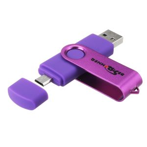 Bestrunner 64GB USB Flash Drive Memory Stick With OTG For Phone/PC Purple  Colour - Turbocart - Free Same Day Delivery Shopping