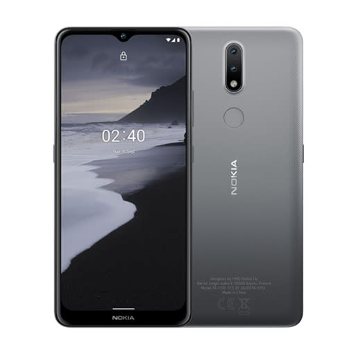 Nokia 2.4 - 6.5" -3GB RAM - 64GB ROM- Android 10 - 13/2mp + 5mp- 4500mAh -  Grey - Turbocart - Free Same Day Delivery Shopping