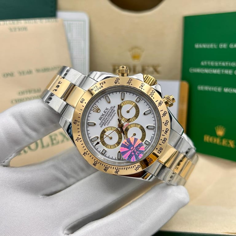 Rolex Perpetual Motion Watch 3 Side Button Working. Turbocart Free