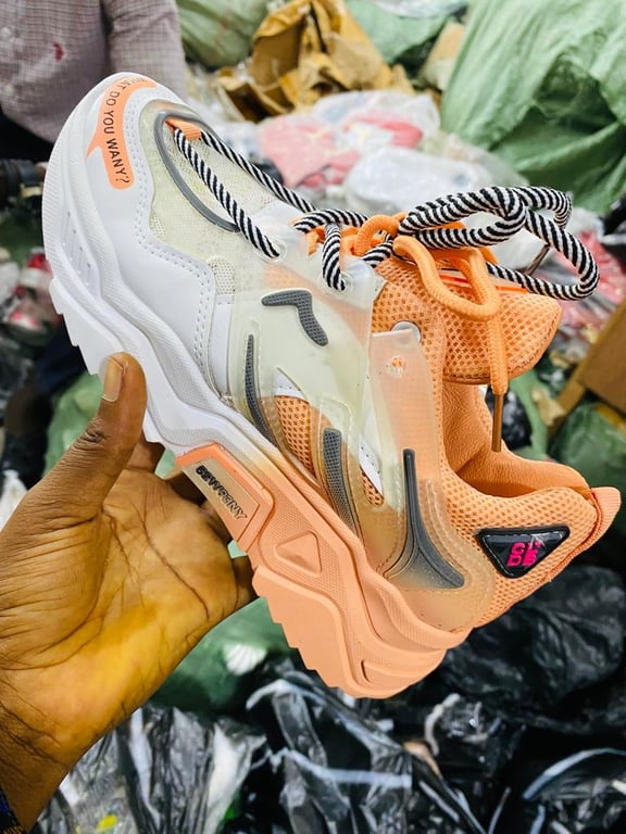 front chunky sneakers