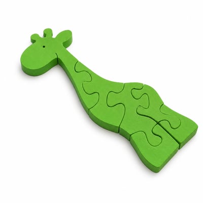 Rompecabezas 3D de Jirafa