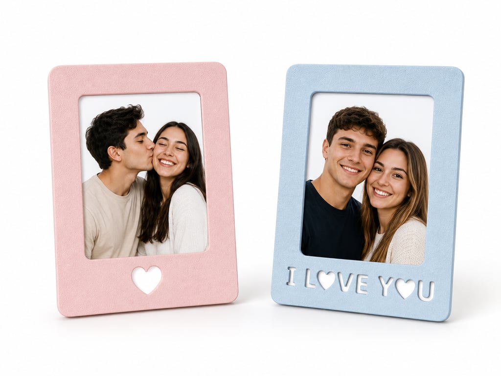 Portarretrato Personalizado Instax Mini — Recuerdos que Permanecen