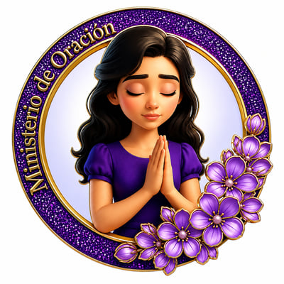 Pin Metálico Premium "Ministerio de Oración"