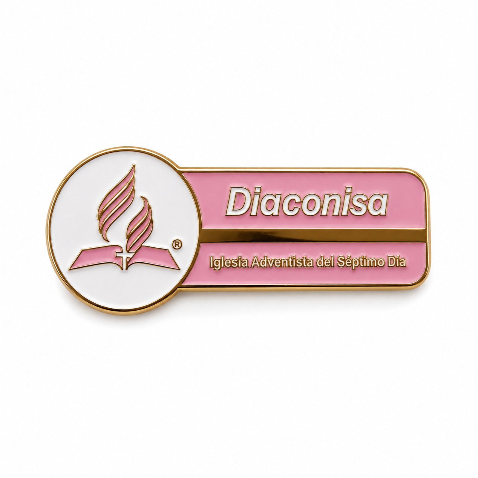 Plaquita Diaconisa Rosado