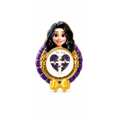 Pin Metálico Premium "Yo Iré"