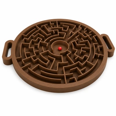 Juego Didáctico de Laberinto 3D — Desafío Laberinto