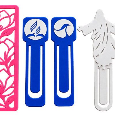 Marcapáginas 3D Personalizados | Fe y Creatividad