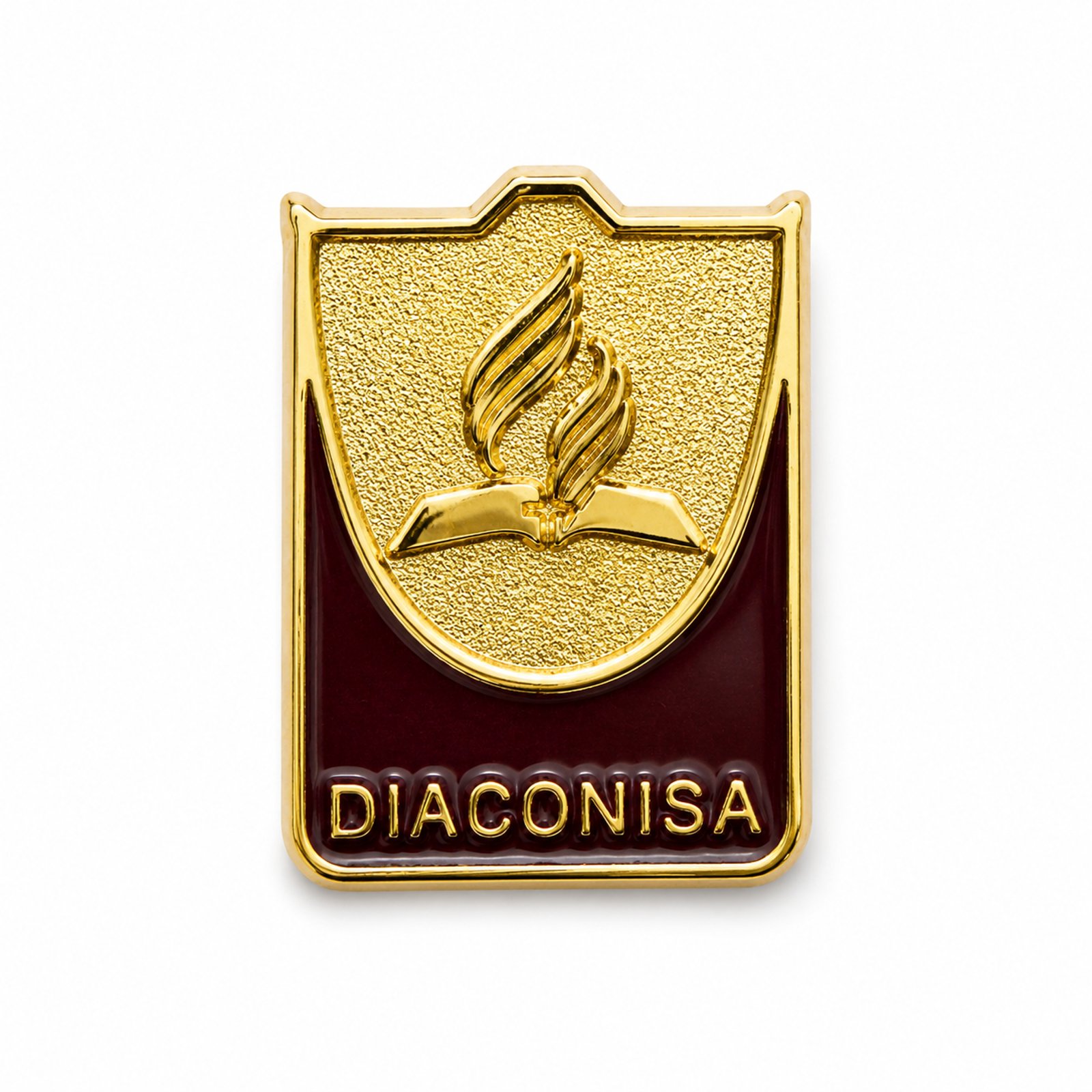 Pin Diaconisa Vinotinto