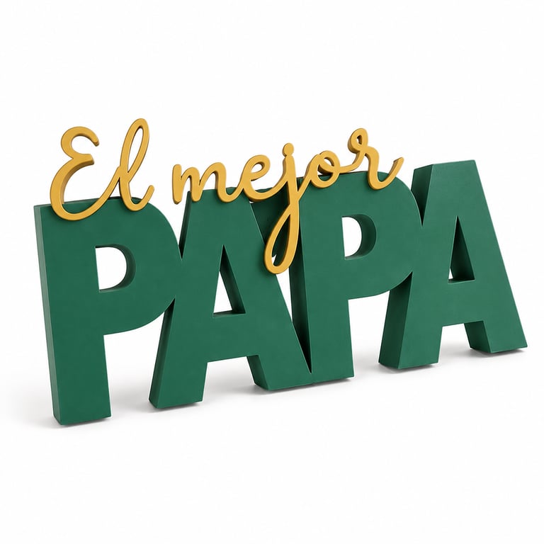 Trofeo para el Día del Padre — El Mejor Papá
