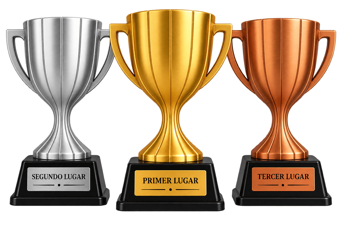 Trofeo Original con Base Personalizada — Victoria