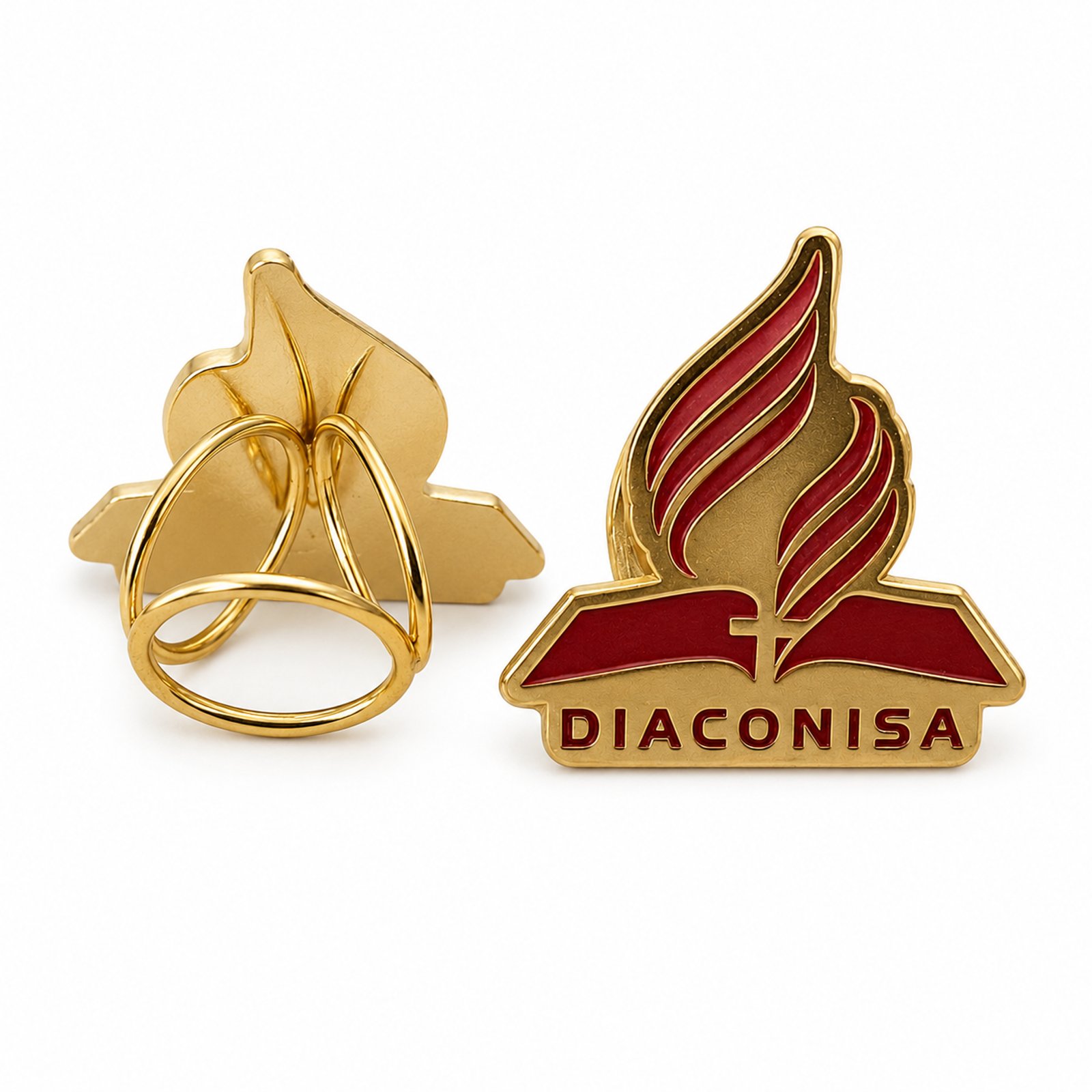 Anillo Bufanda Diaconisa Vinotinto
