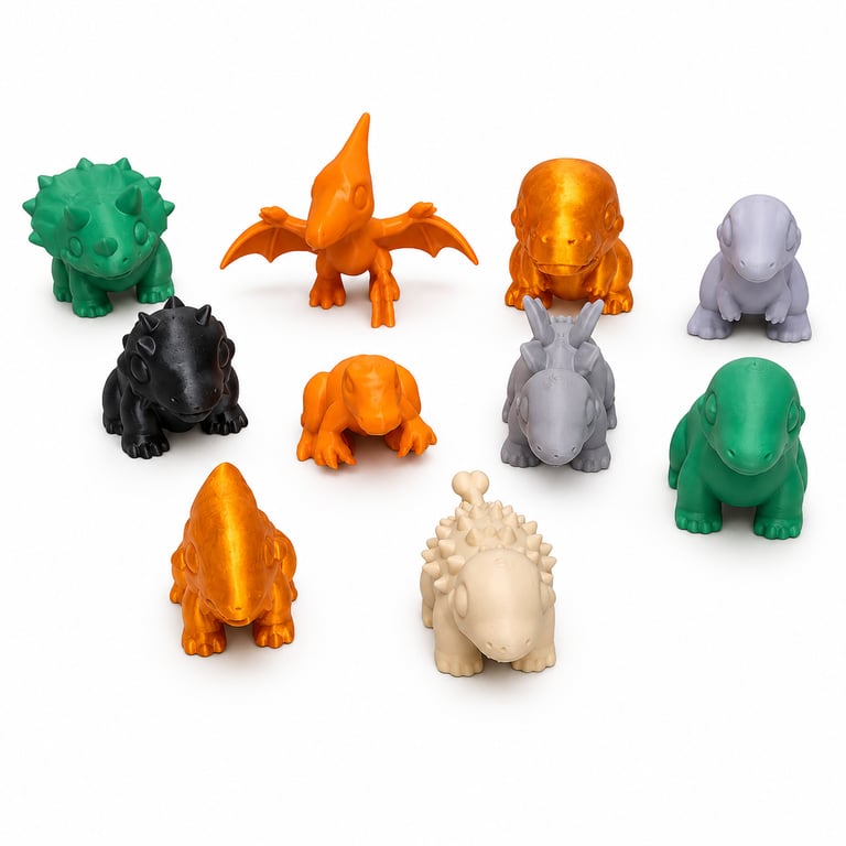 Colección de Dinosaurios Adorables — Mundo Jurásico