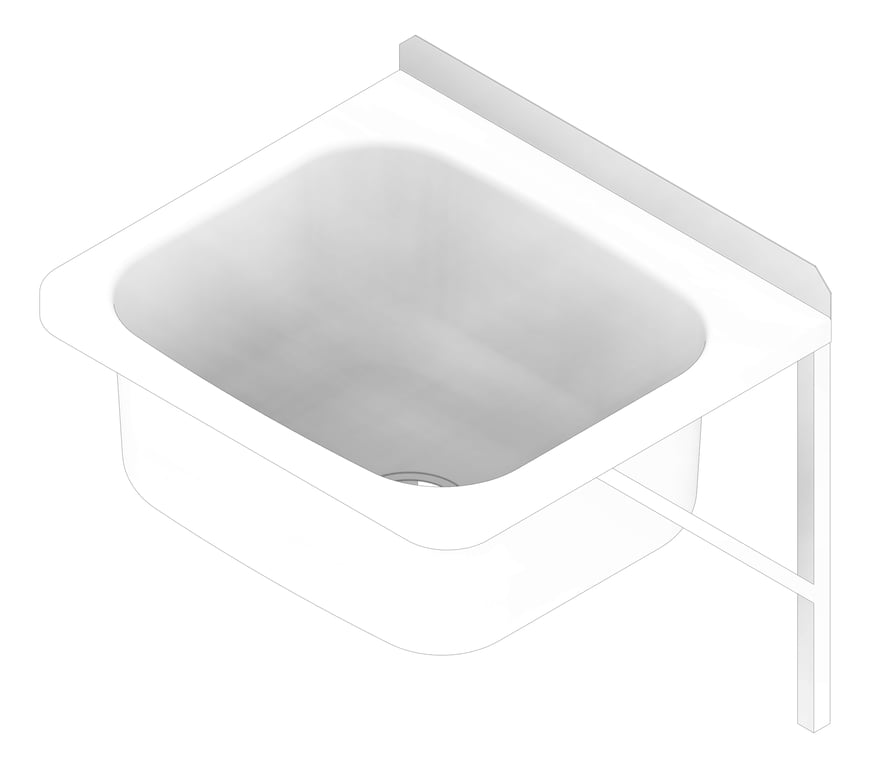 3D Documentation Image of Sink Wall 3monkeez Laundry