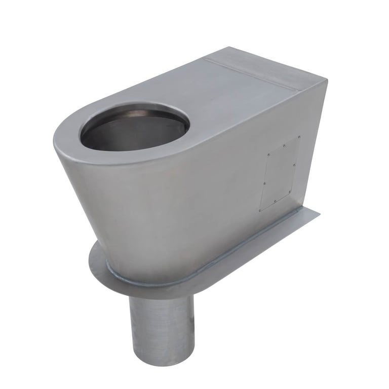 M-WC-SSLD-5 Image of ToiletPan WallFaced 3monkeez LongDrop