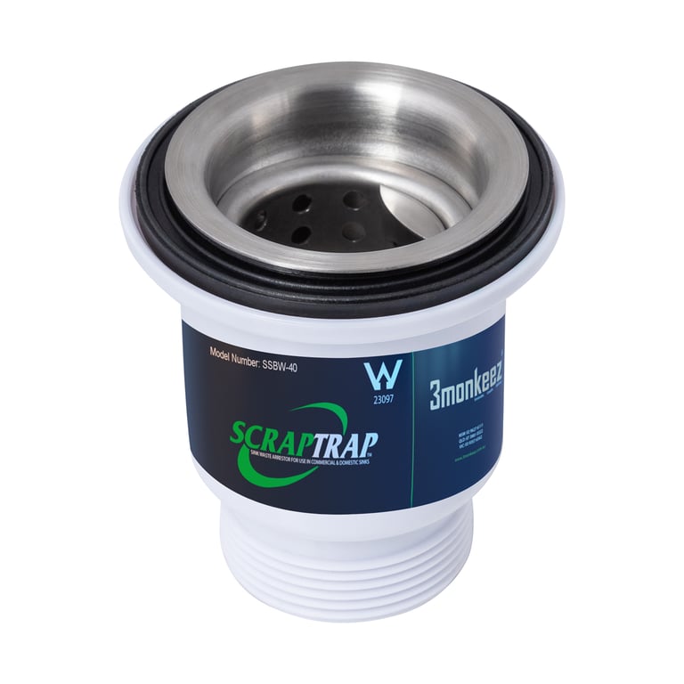 SSBW-40 Image of Waste Sink 3monkeez Arrestor 40mm
