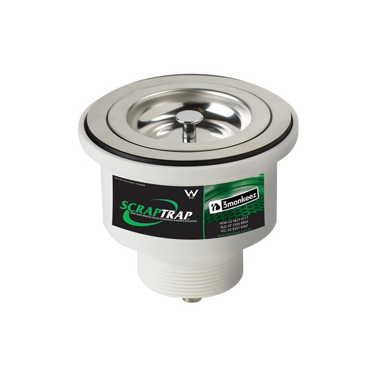 SSDBW Image of Waste Sink 3monkeez Domestic Arrestor