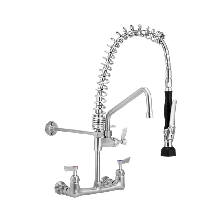 T-3M53473-C Image of TapSet Wall 3monkeez ExposedWall PreRinseUnit PotFiller Cafe