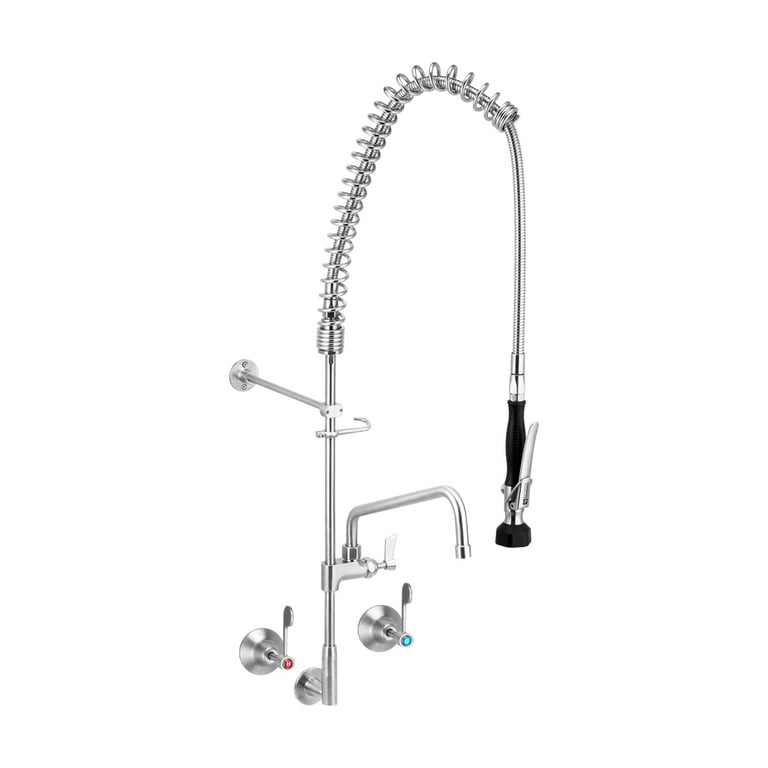 T-3M53822 Image of TapSet Wall 3monkeez WallStopsAndElbow PreRinseUnit PotFiller