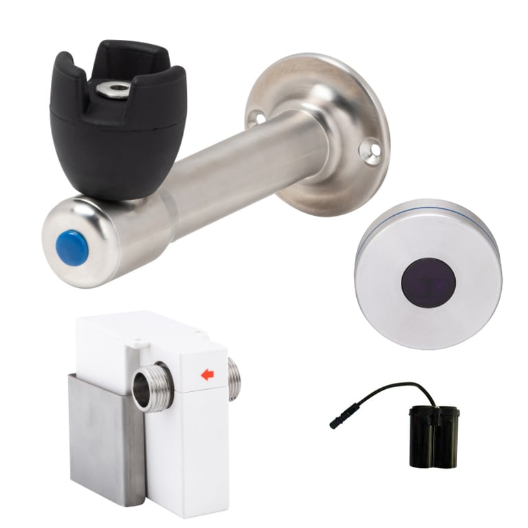 T-3MSS-BUB90SB Image of TapSet Wall 3monkeez Bubbler RemoteSensor Battery