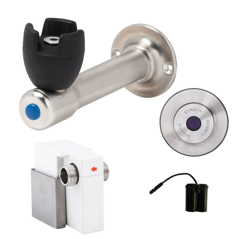 T-3MSS-BUB90SWB Image of TapSet Wall 3monkeez Bubbler RemoteSensor Battery