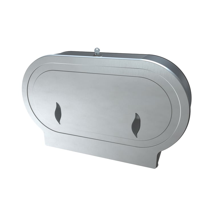 WA-TRH9 Image of ToiletRollHolder SurfaceMount 3monkeez Jumbo Double