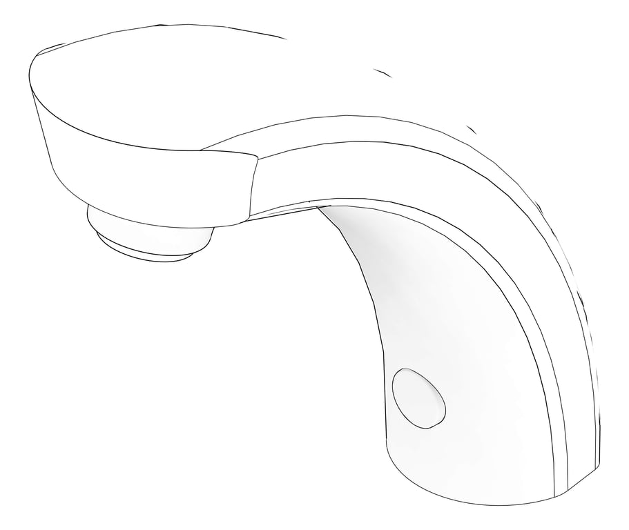 3D Documentation Image of TapSet Hob 3monkeez InfraredSensor Mains