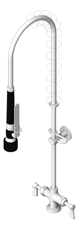 Image of TapSet Hob 3monkeez PreRinseUnit