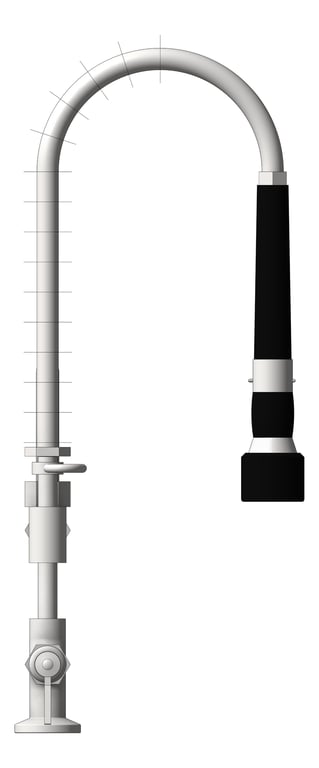 Left Image of TapSet Hob 3monkeez PreRinseUnit PotFiller Dual Cafe