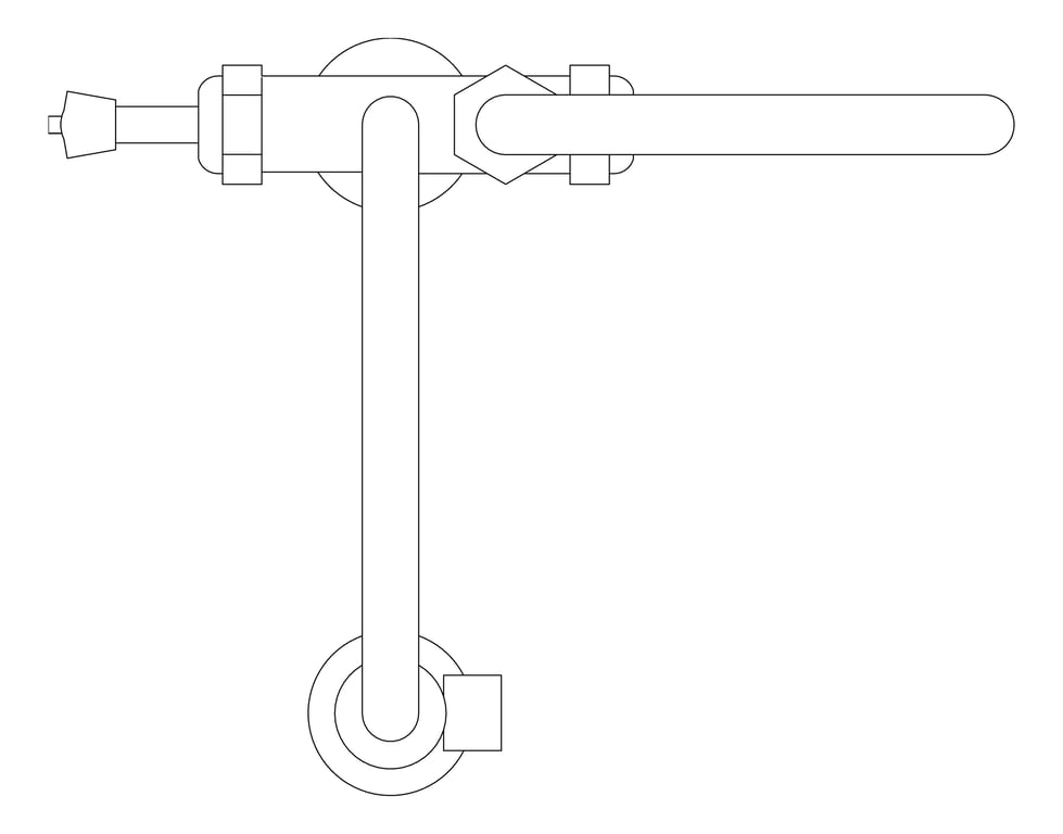 Plan Image of TapSet Hob 3monkeez PreRinseUnit PotFiller Dual Cafe