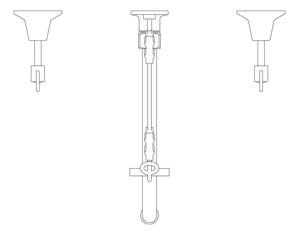 Plan Image of TapSet Wall 3monkeez Concealed WallStops WallBracket