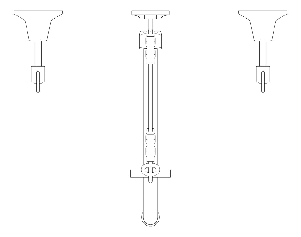 Plan Image of TapSet Wall 3monkeez Concealed WallStops WallBracket