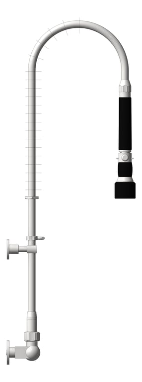 Left Image of TapSet Wall 3monkeez PreRinseUnit Single