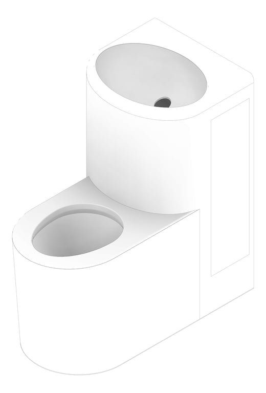 3D Documentation Image of ToiletPan 3monkeez CombinationUnit Straight RightPan