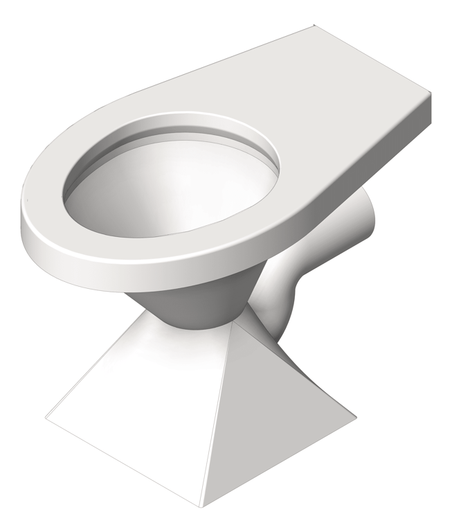 Navigate to ToiletPan Floor 3monkeez Pedestal Ptrap