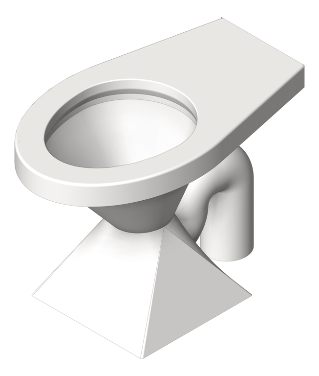 Navigate to ToiletPan Floor 3monkeez Pedestal Strap