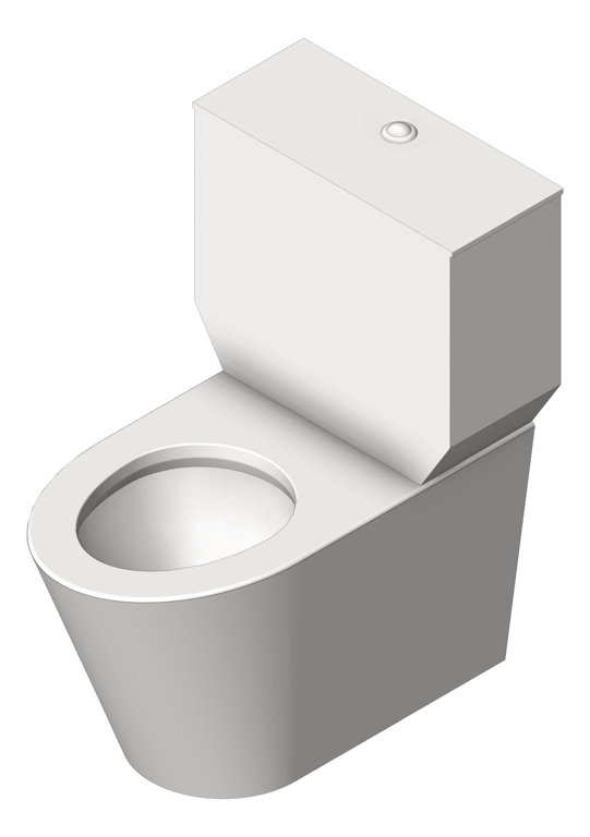 Image of ToiletPan Wall 3monkeez CloseCoupled