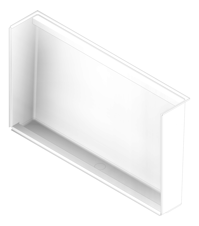 3D Documentation Image of Urinal Floor 3monkeez Standard