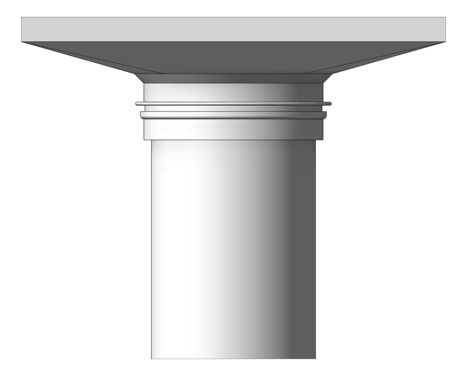 Left Image of Waste Floor 3monkeez Arrestor Square 225mm