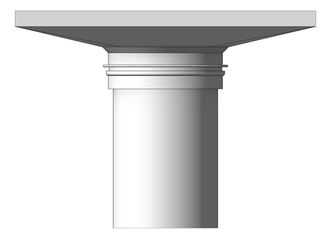 Left Image of Waste Floor 3monkeez Arrestor Square 250mm