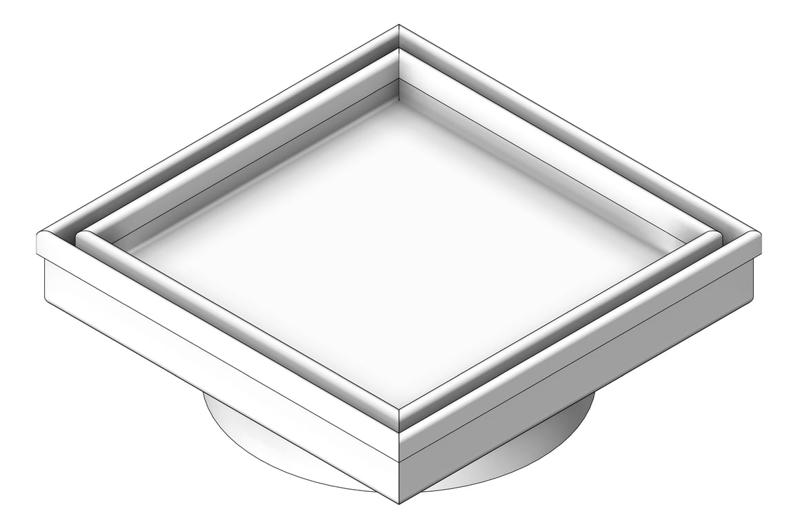 Navigate to Waste Floor 3monkeez TileInsert Square 130mm