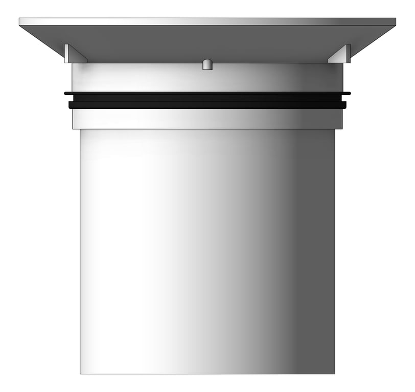 Front Image of Waste Floor 3monkeez Vinyl Arrestor 200mm
