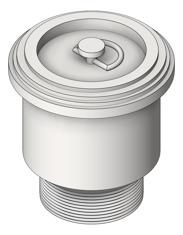 Image of Waste Sink 3monkeez CastStainless Arrestor50