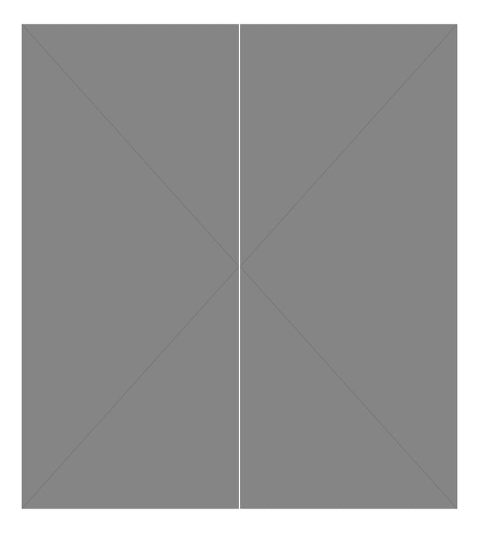 Front Image of Cabinet Door ABP Hinged Board TwoPanel
