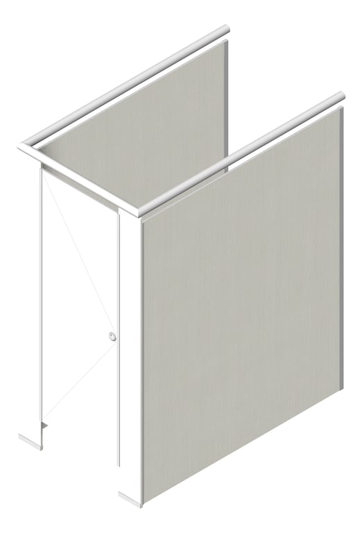 Cubicle FloorMounted ABP Lawson Laminex