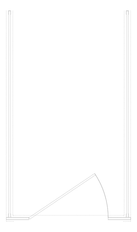 Plan Image of Cubicle FloorMounted ABP Lawson Laminex