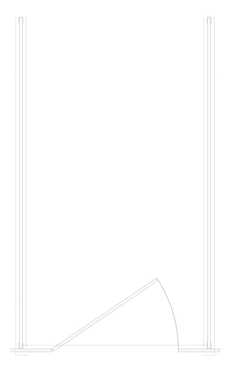 Plan Image of Cubicle FloorMounted ABP Sturt AbetLaminati