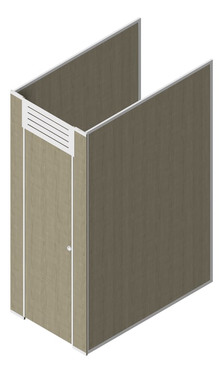 Cubicle FloorToCeilingMounted ABP Blaxland AbetLaminati