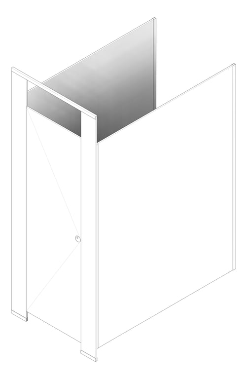 3D Documentation Image of Cubicle FloorToCeilingMounted ABP Wentworth AbetLaminati