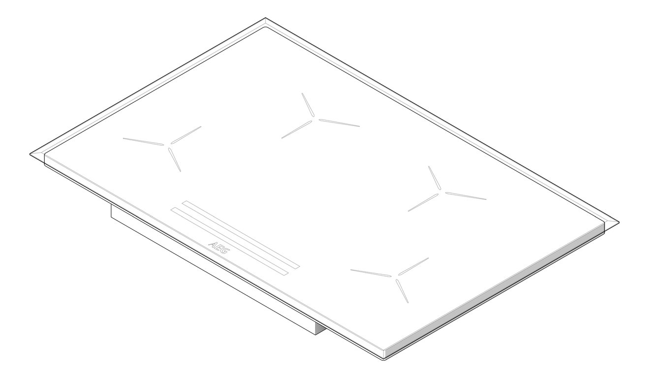 Cooktop Induction AEG 800